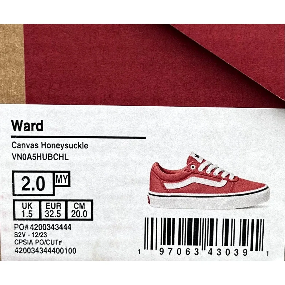 Vans new box
